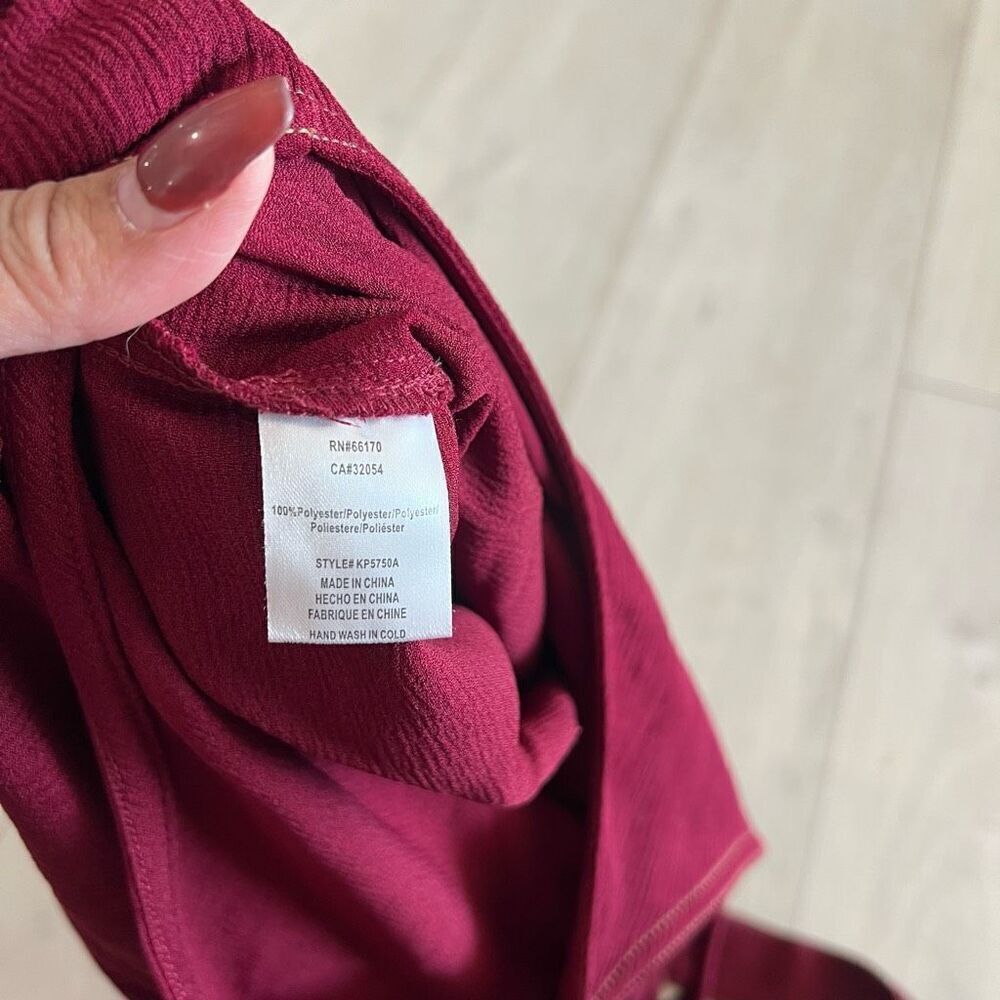 ANTHROPOLOGIE Greylin  Colleen Stitched Jumpsuit size L - Picture 9 of 11